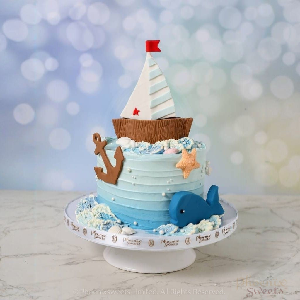 牛油忌廉蛋糕- Happy Sailing Cake