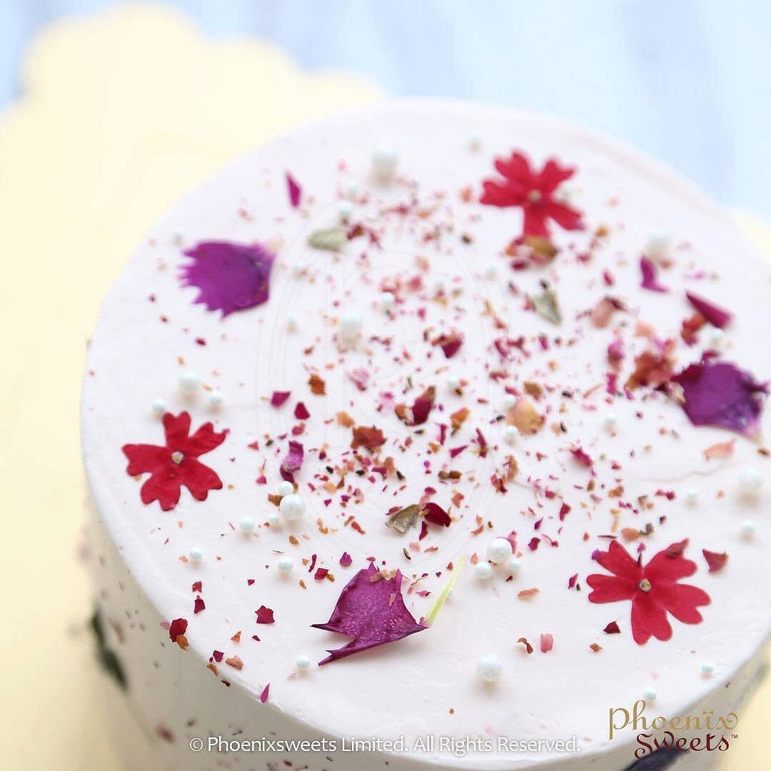 Rose Earl Grey Birthday Cake for Kid's Birthday and Baby Shower 立體 生日蛋糕 3D Cake