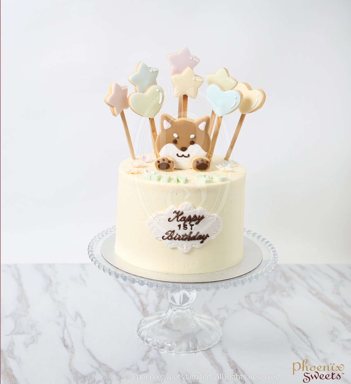 Cute Little Animal Birthday Cake for Kid's Birthday and Baby Shower 立體 生日蛋糕 3D Cake