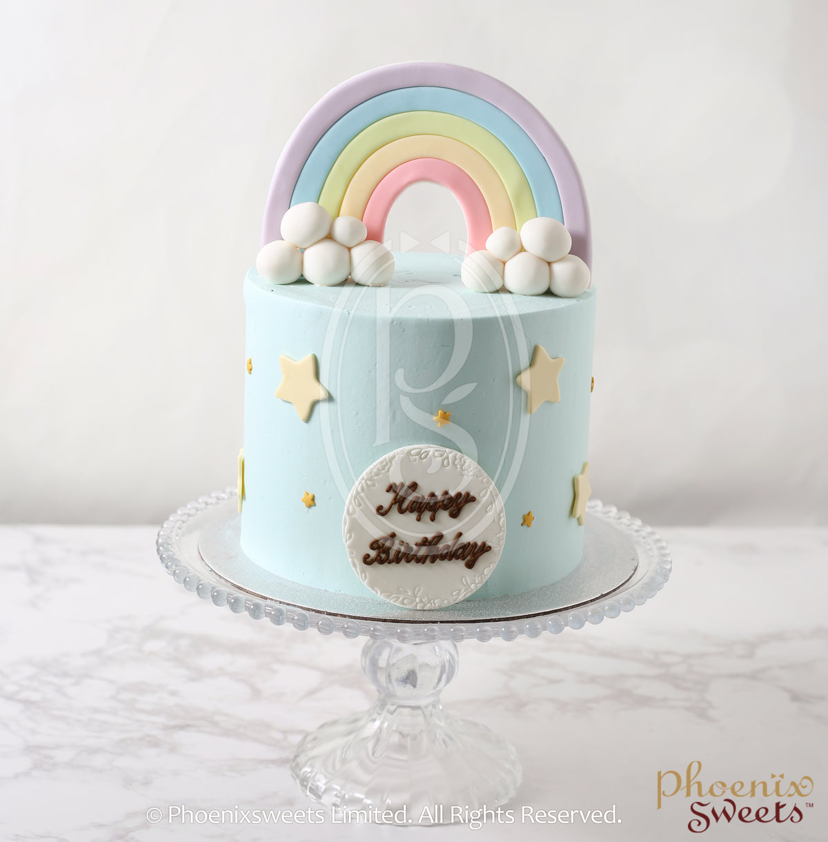 Rainbow Birthday Cake for Kid's Birthday and Baby Shower 立體 生日蛋糕 3D Cake
