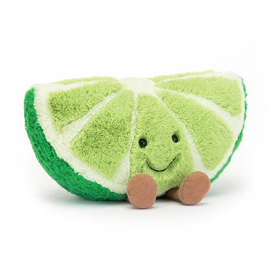 Jellycat Soft Toy - Amuseable Lime (18cm tall)
