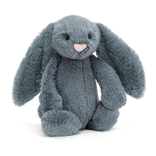 Jellycat Soft Toy - Bashful Dusky Bunny Small (18cm tall)