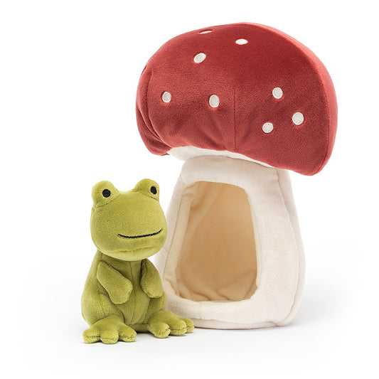 Jellycat Soft Toy - Forest Fauna Frog (18cm)