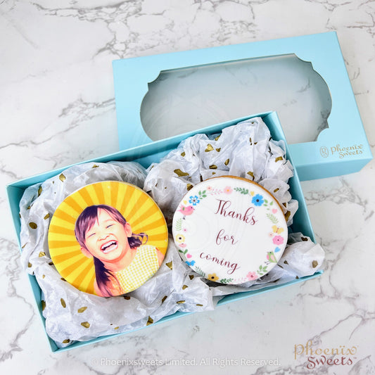 Customise Edible Print Cookie Gift Box