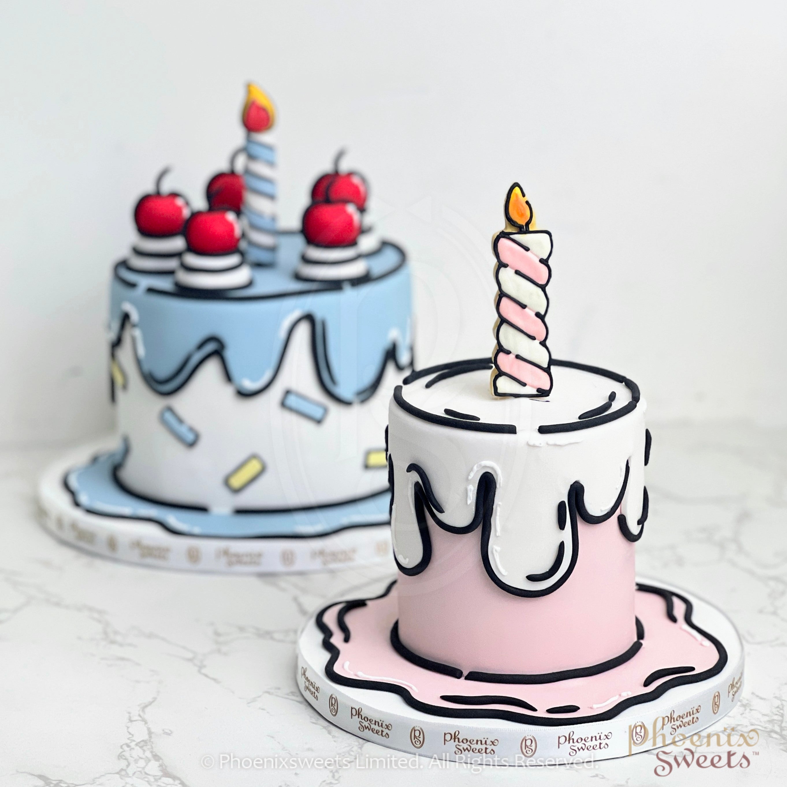 Online Comical Treat Birthday Red Velvet Cake Gift Delivery in UAE - FNP