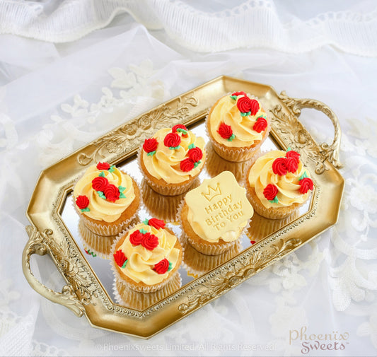Themed Cupcake Set -  Princess Belle