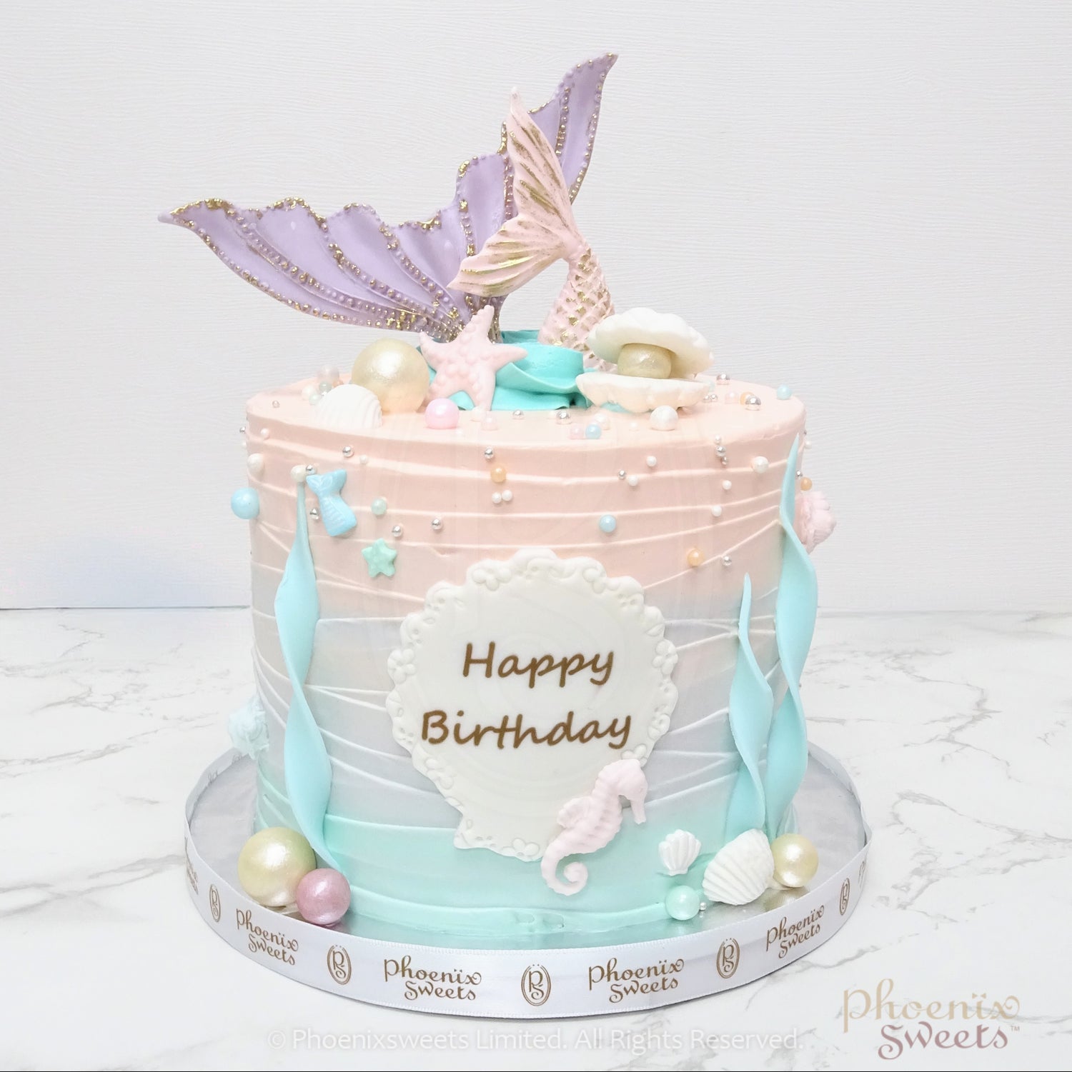 Themed Party Combo - Mermaid Cake and Cupcake Tower