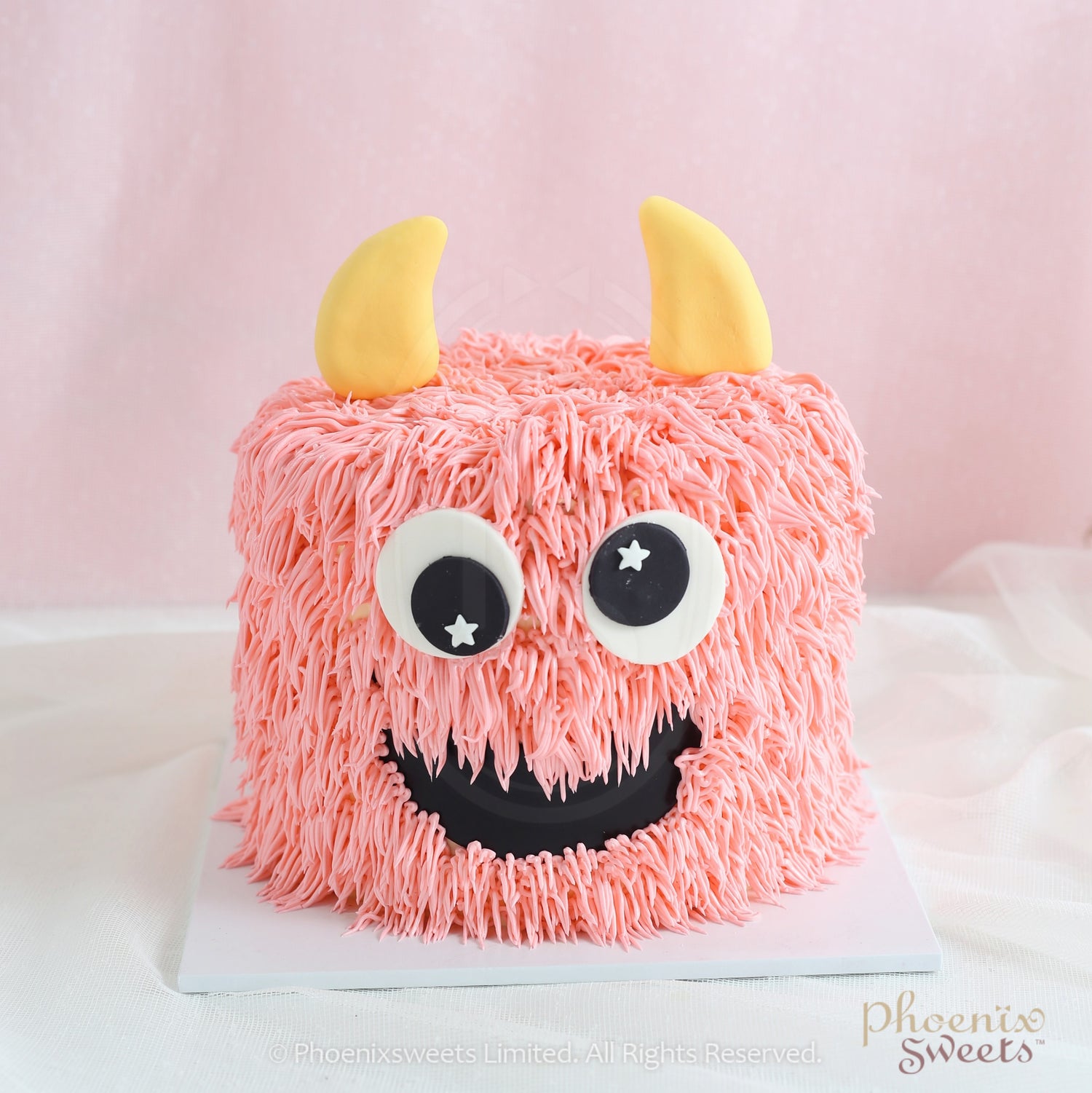 Butter Cream Cake - Happy Monster