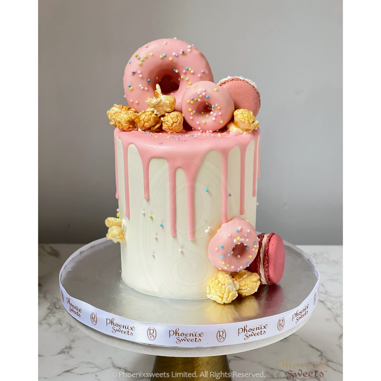 Butter Cream Cake - Colour Bomb Cake