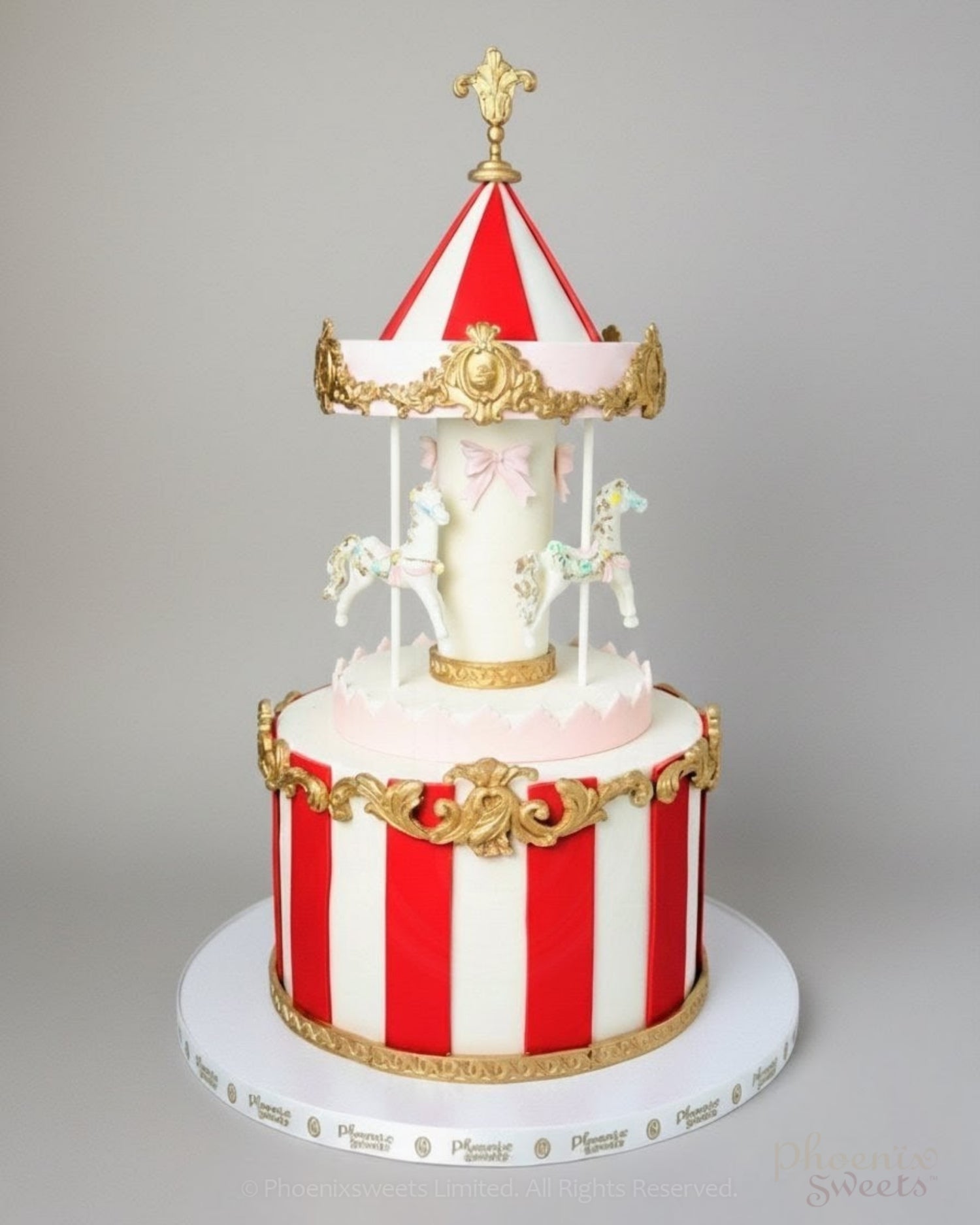 Butter Cream Cake - Carnival Carousel
