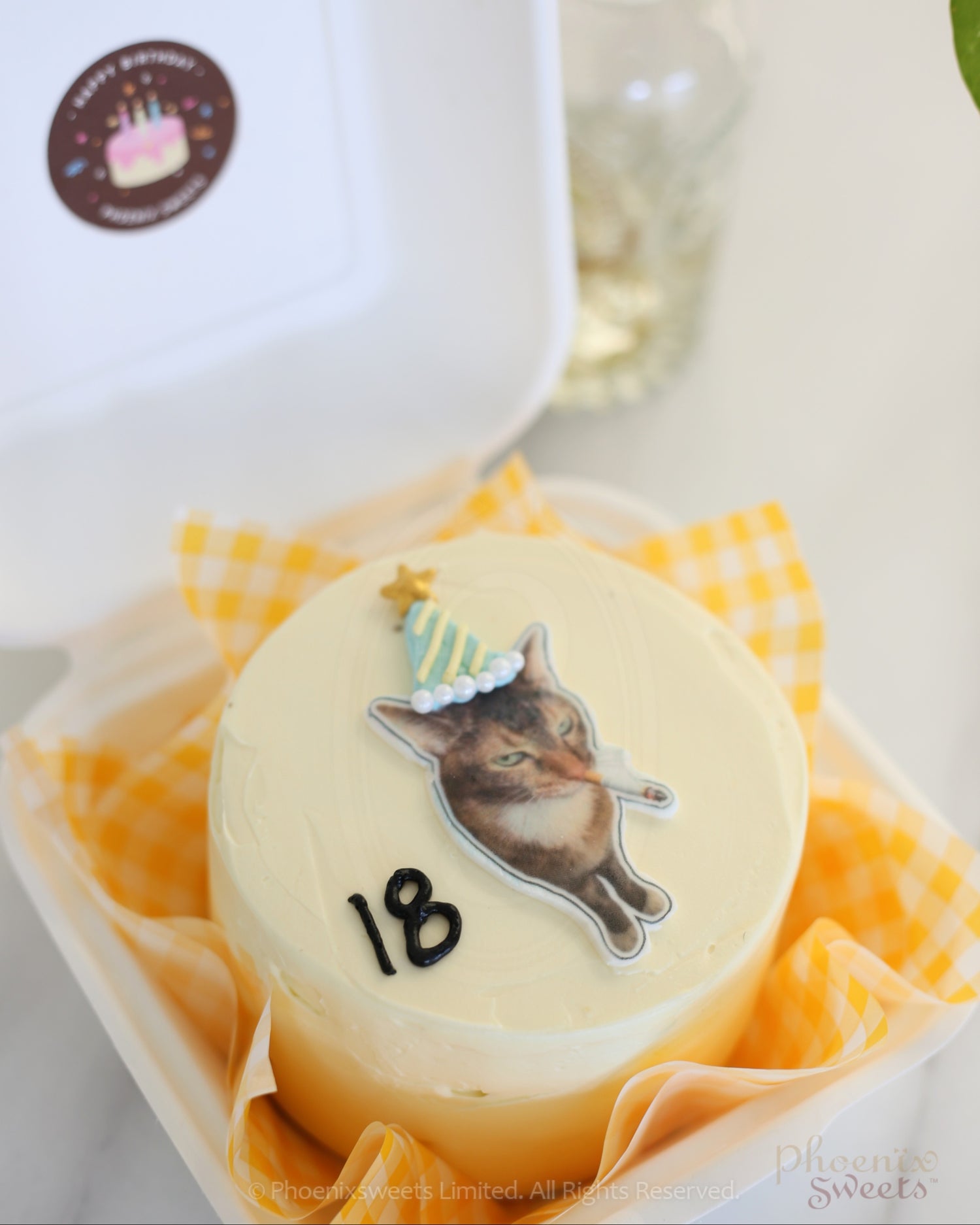 迷你牛油忌廉蛋糕 - Flower Garden Cake