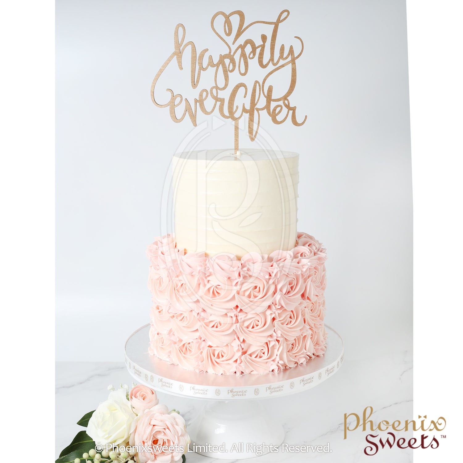 Butter Cream Cake - Rose Swirl Gown