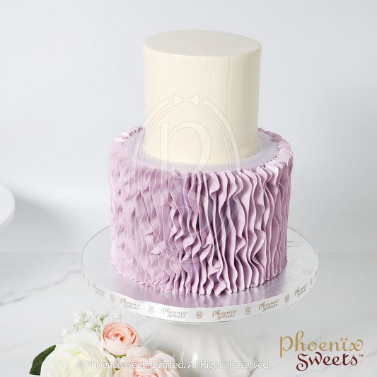 Butter Cream Cake - Ruffle Gown