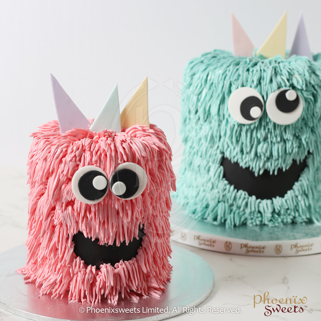 C161-Cookie Monster Birthday Cake