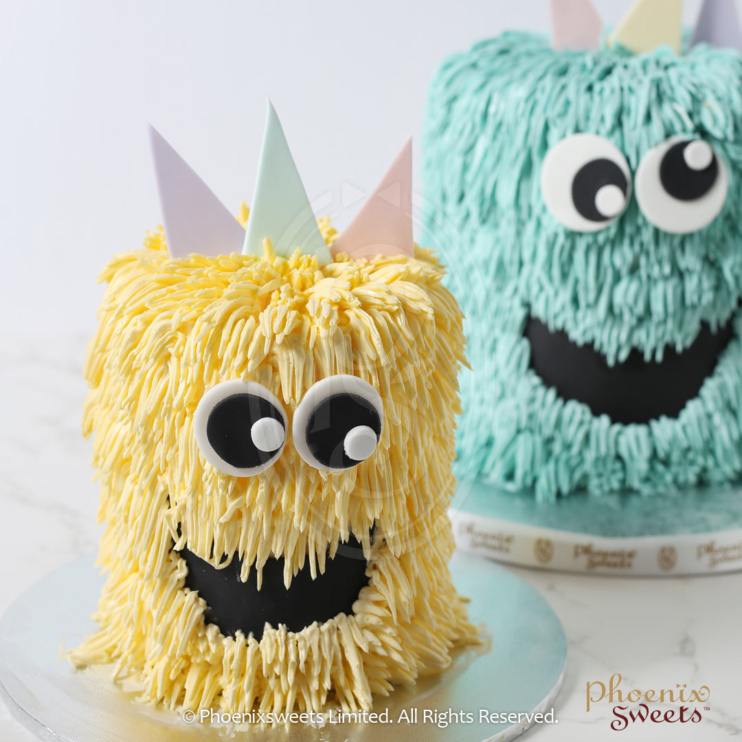 Butter Cream Cake - Happy Monster