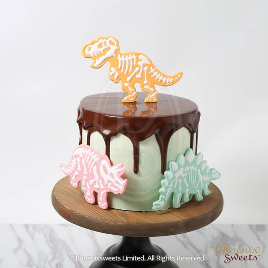 牛油忌廉蛋糕 - Dinosaur Cake