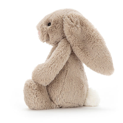Jellycat Soft Toy - Bashful Beige Bunny Small (18cm tall)