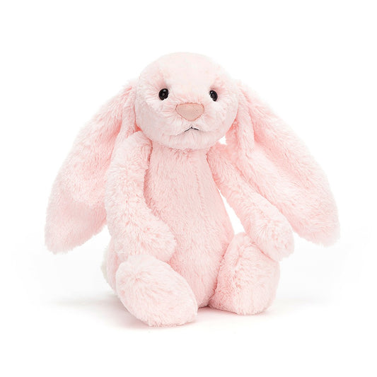 Jellycat Soft Toy - Bashful Pink Bunny Baby (13cm tall)