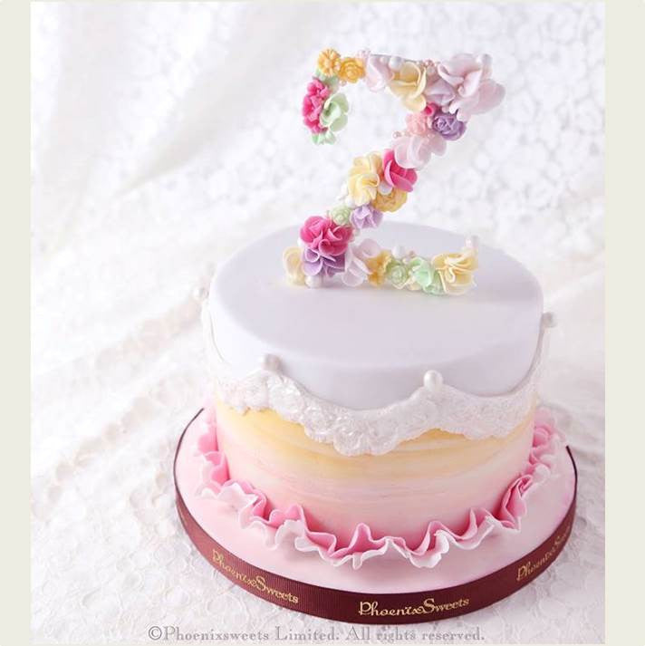 Pastel Candyland with Unicorn and Rainbow Cake