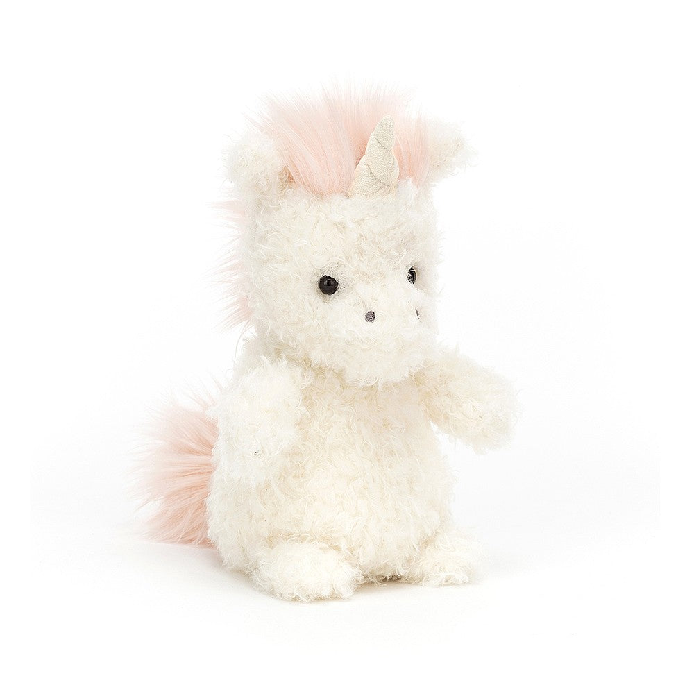 Jellycat Soft Toy - Little Unicorn (18cm tall)