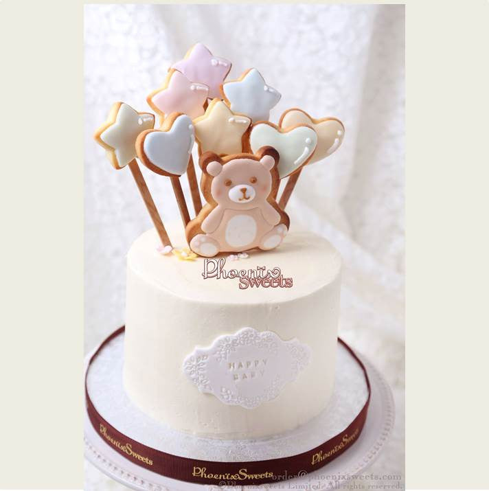 Cute Little Animal Birthday Cake for Kid's Birthday and Baby Shower 立體 生日蛋糕 3D Cake 