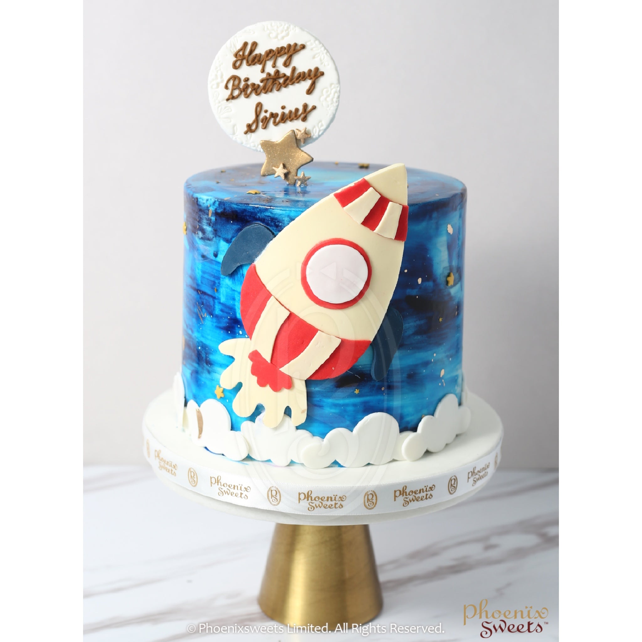 Chandrayaan Rocket Cake – Crave by Leena