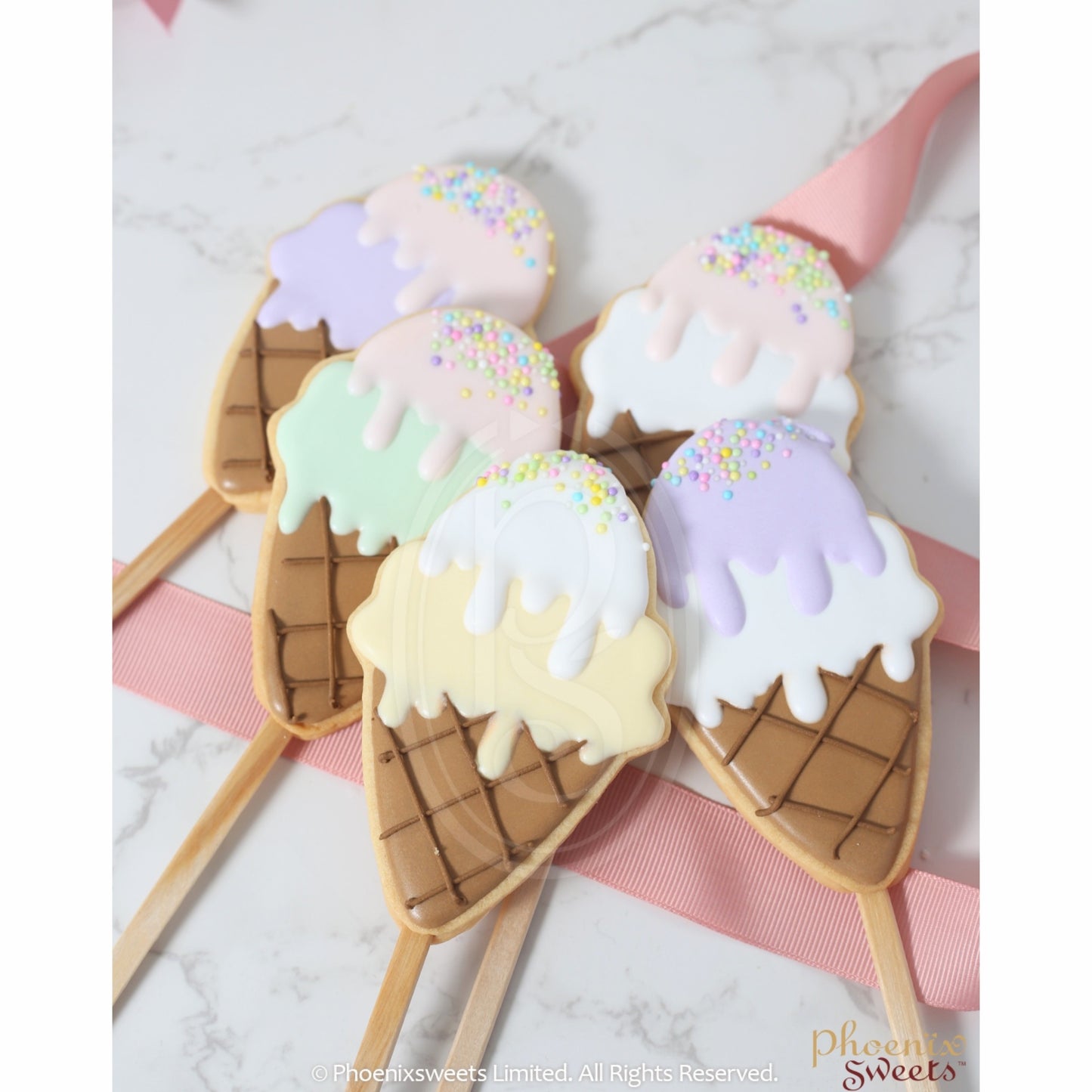 Cookie - 'Ice-Cream' on a Stick