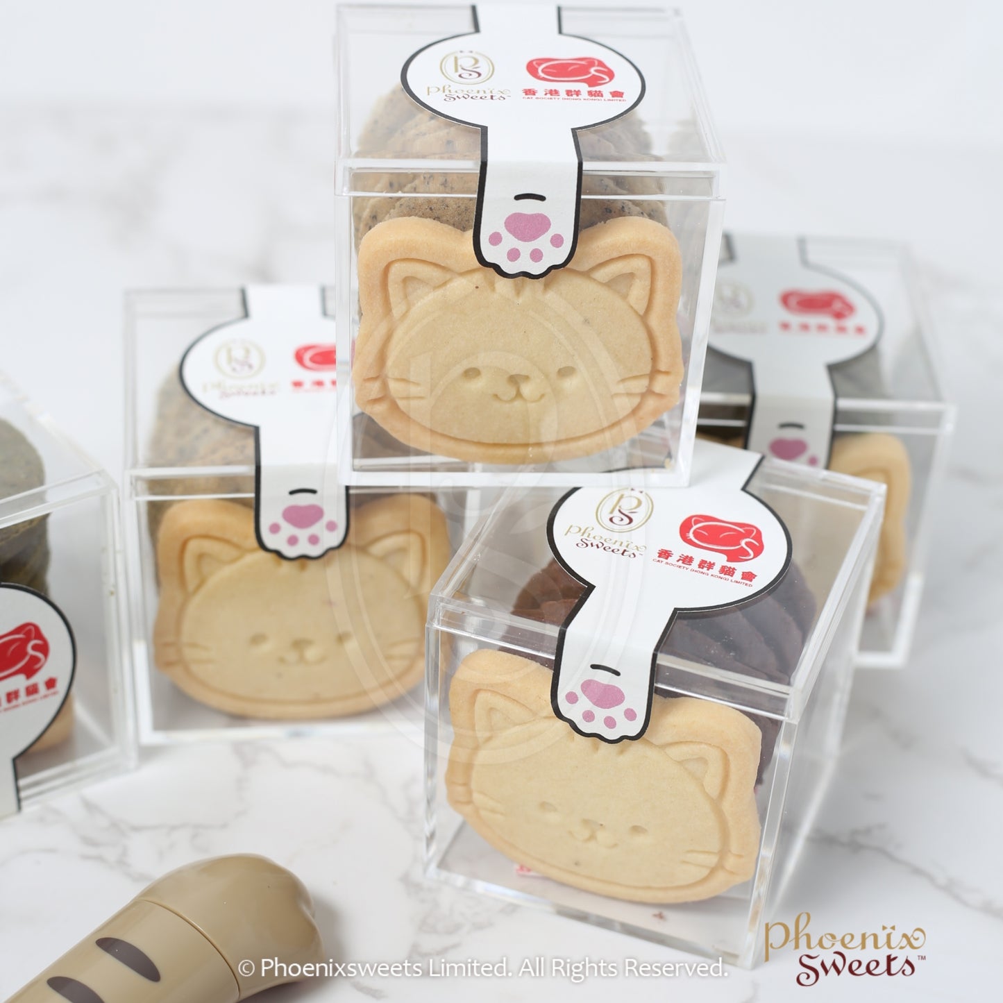 Cookie - Selected Homemade Cookie (Plastic Box Pack) / Cat Society (Hong Kong) Limited Special Edition