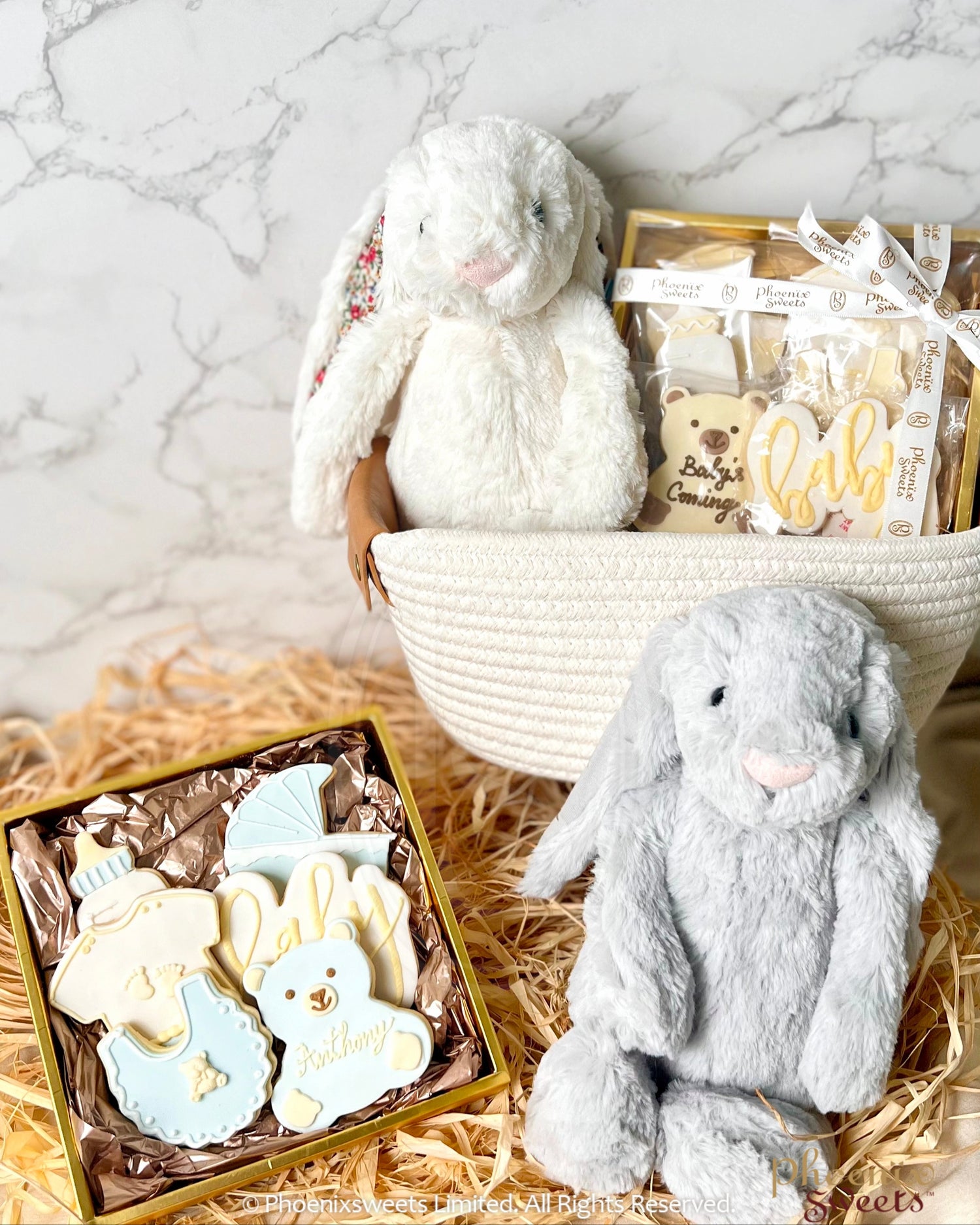 Baby Shower Cookie (6pc) Gift Box Set