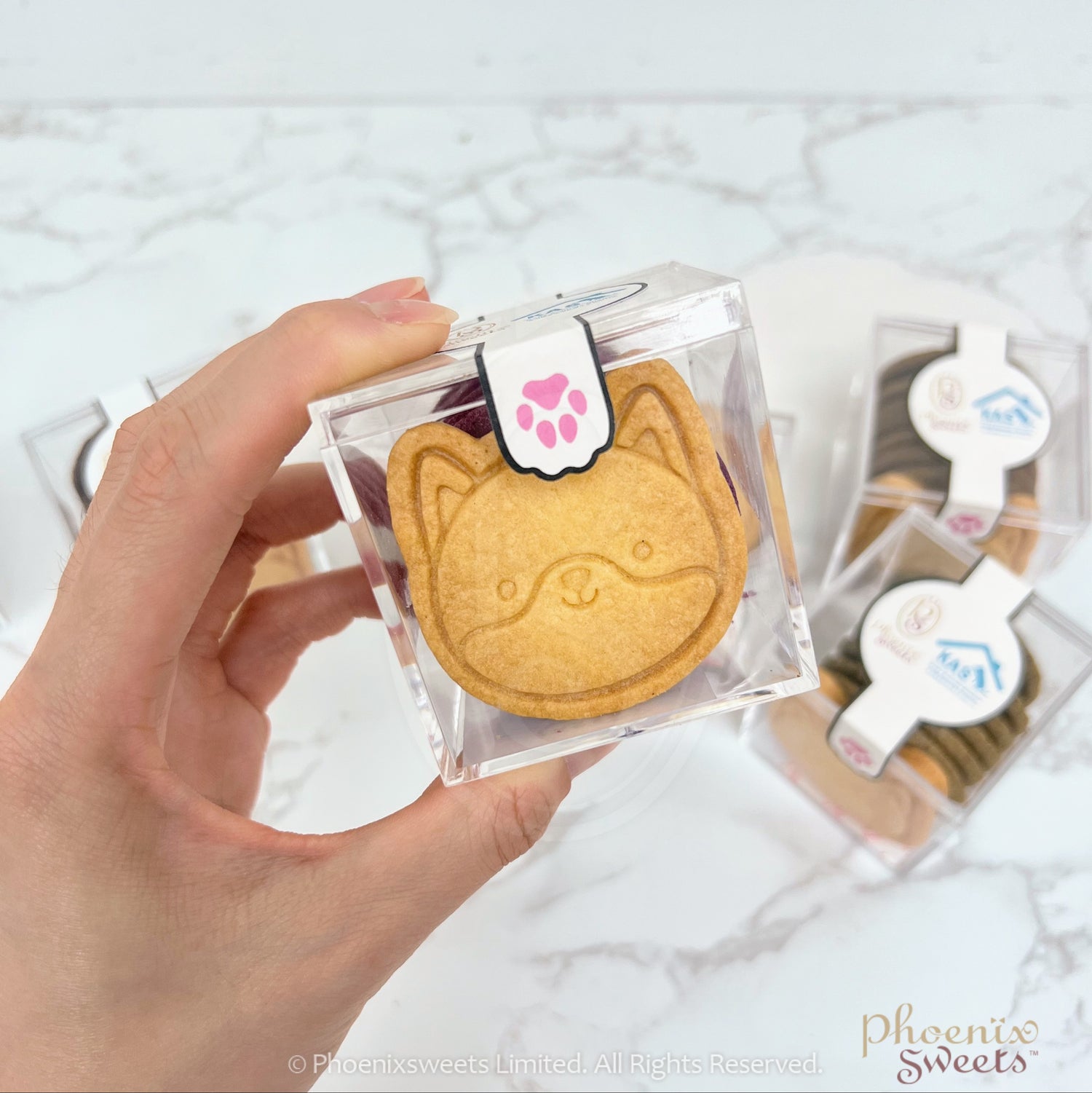 Cookie - Selected Homemade Cookie (Plastic Box Pack) / KAS (Kelly Animals Shelter) Special Edition