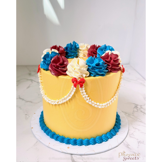 Butter Cream Cake - Princess Theme Cake - Snow White