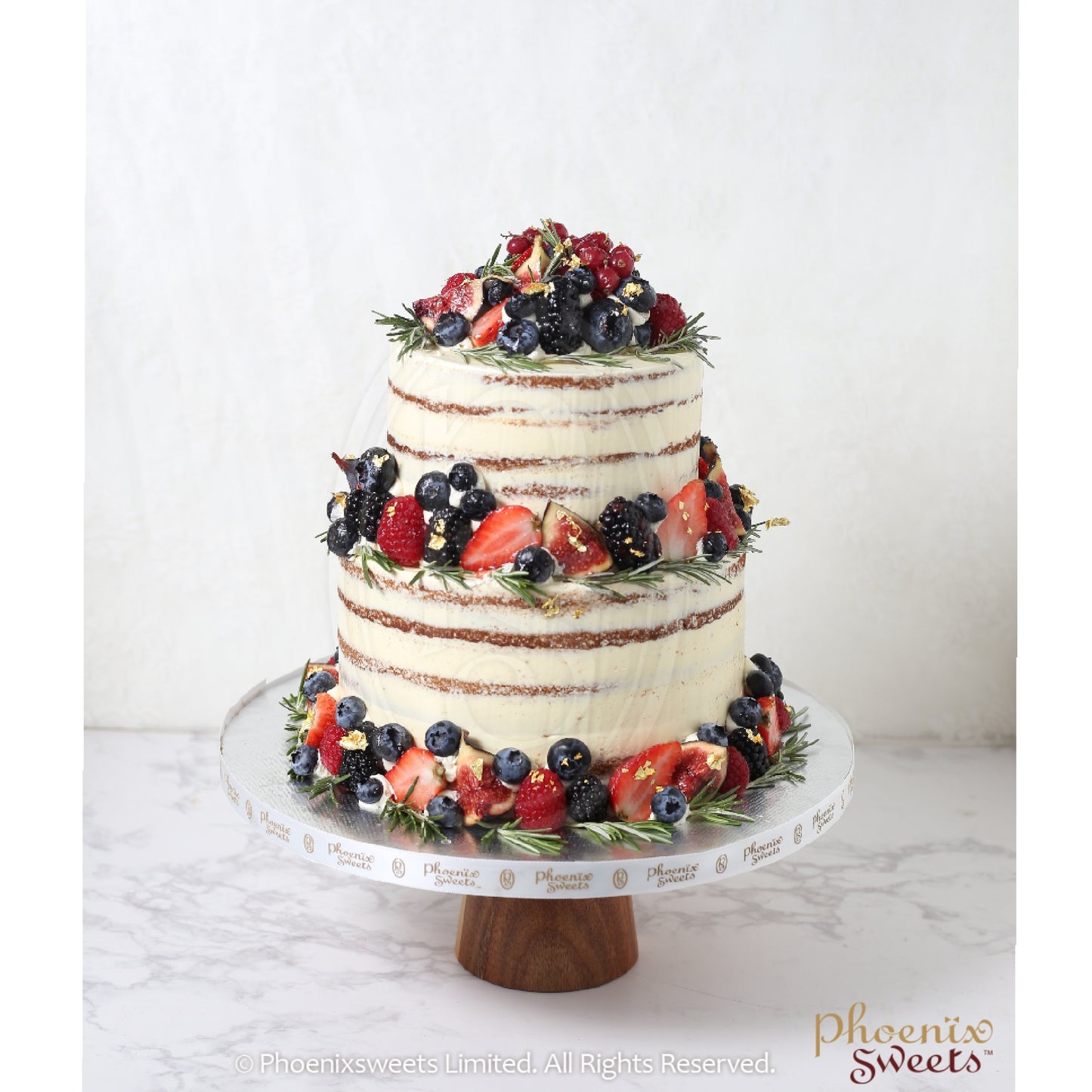 Butter Cream Cake - Tutti Fruiti Cake (2 tiers)